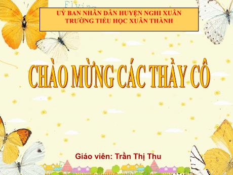 Bài giảng Mĩ thuật 4 - Bài: Ngày hội hóa trang - Năm học 2022-2023 - Trần Thị Thu