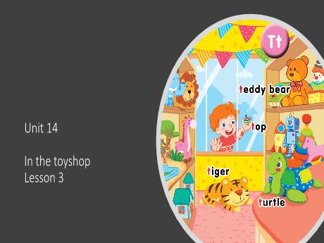 Bài giảng Tiếng Anh 1 - Unit 4: In the toyshop - Lesson 3 - Period 3 - Năm học 2023-2024 - Trần Thị Hồng Thắm