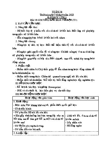 Kế hoạch bài dạy Tiểu học - Tuần 29 - Năm học 2022-2023 - Nguyễn Thị Hồng Thắm